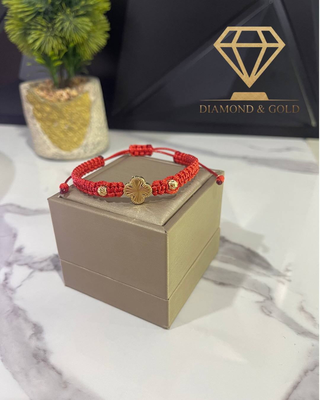 Pulsera Ajustable Trebol